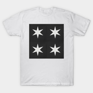 cement tiles - stars T-Shirt